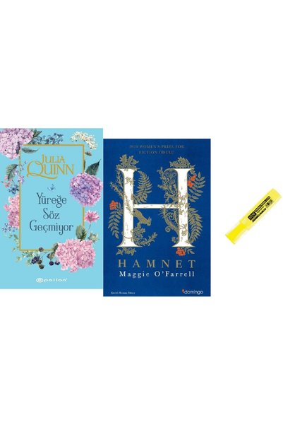 Epsilon Yayınevi Yüreğe Söz Geçmiyor + Hamnet / 2 Book Set (KALEM HD)
