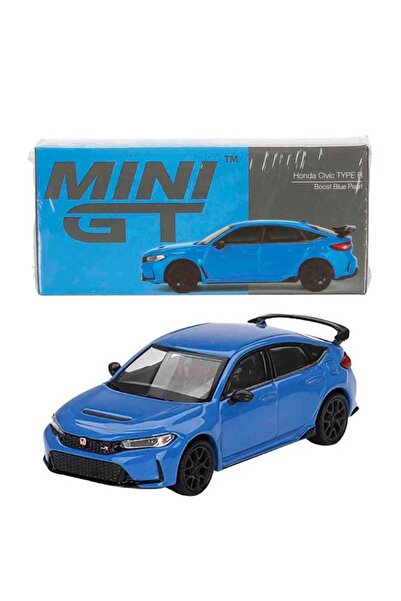 mini gt 164 Honda Cıvıc Type R Boost Blue Pearl Mgt00637-L