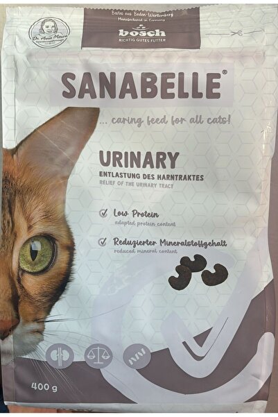 Sanabelle Yeni Ambalaj Urinary Glutensiz Sağlığı Için Üriner Kedi Maması 400 Gr