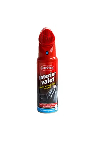 CarPlan Spray spumă de curățare pentru tapițerie textilă cu perie, 400 ml