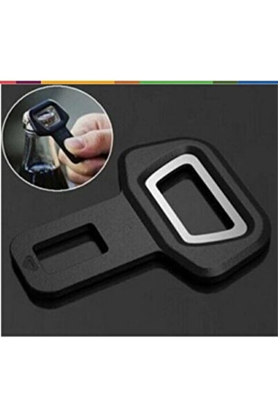 dizaynpark مشبك حزام متعدد الأغراض مع فتاحة زجاجات زجاجية 2 قطعة