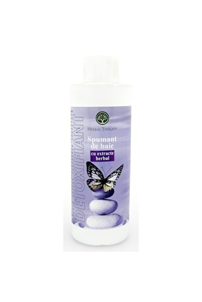 Herbal Therapy Spumă de baie DETOXIFIANTĂ cu extracte de plante, 1000 ml