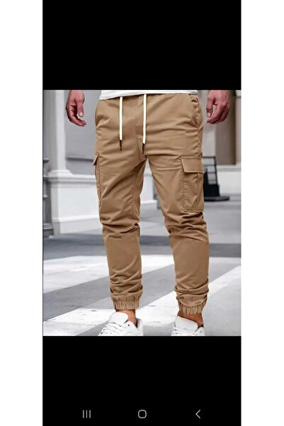 Akm Life Cotton Stretchy Lycra Cargo Pocket Pants