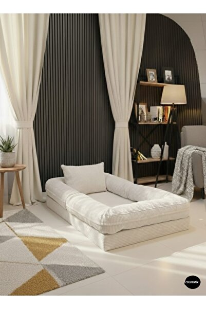 COLORMİX Bebek Yer Yatağı - Taşınabilir Bebek Oyun Alanı Ve Aktivite Minderi ...