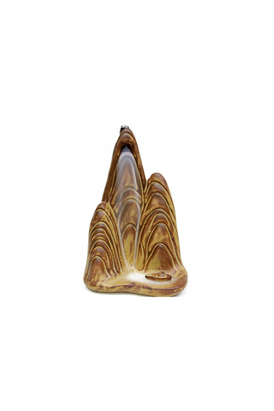 Epilons مبخرة عطرية من السيراميك على شكل جبل مع خاصية التدفق العكسي