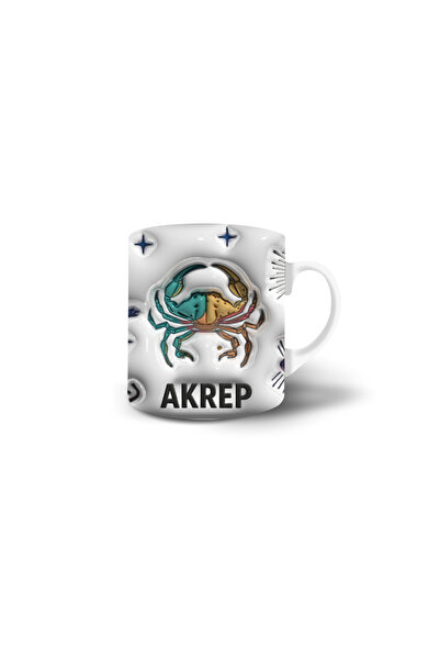 Evion 3D Effect Mug with Zodiac Design 330 ml |   Double-Sided Printing |   S...