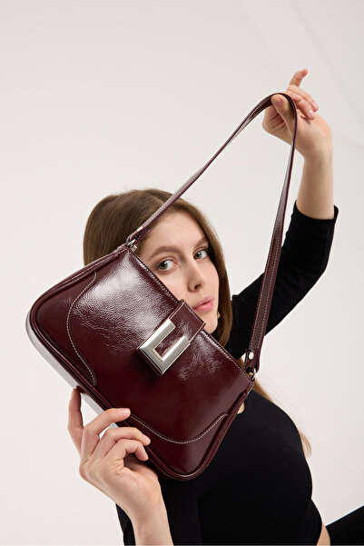 Enchante BORDO RUGAN KADIN DREAM BAGET ÇANTA