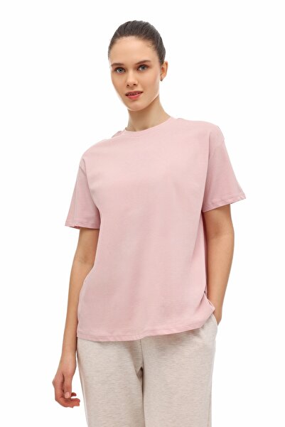 Kinetix WB 11BANKO SN226 6FX Pembe Kadın Kısa Kol T-Shirt