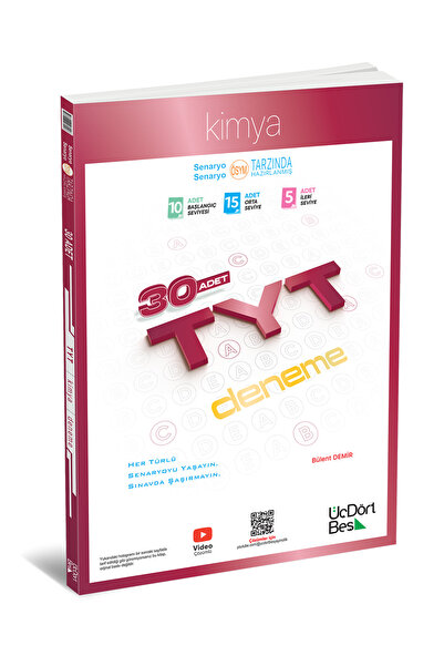 Arı Yayıncılık 345 - TYT Kimya 30 deneme - GÜNCEL BASKI