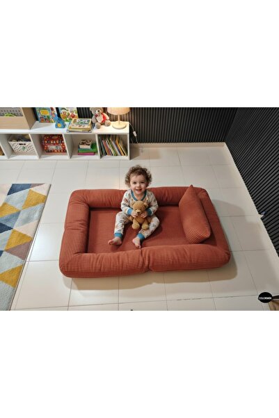 COLORMİX Bebek Yer Yatağı - Taşınabilir Bebek Oyun Alanı Ve Aktivite Minderi ...
