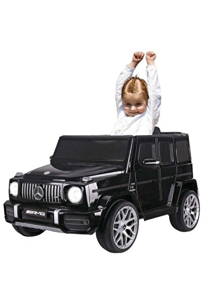 Rally Mercedes AMG G63 electric children's car with remote control and two mo...