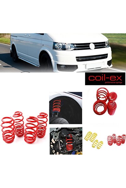 X POWER TUNİNG VW TRANSPORTER T5 2003-2014 COİL-EX 4.CM HELEXZON SPOR YAY