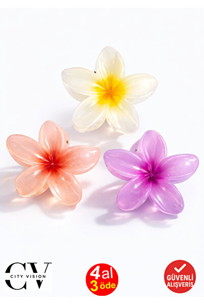 cityvision 3 τεμάχια Κλιπ μαλλιών διπλού χρώματος 8 εκ. - Κομψά και ανθεκτικά