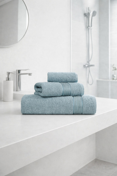 Cottonest Luxury 3-Piece Towel Set – Soft, Highly Absorbent, Durable Premium ...