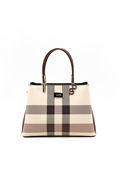 Silver Polo Women's / Girls' Shoulder Bag 1098-42303 Bag M48 Cream-Matte Taba