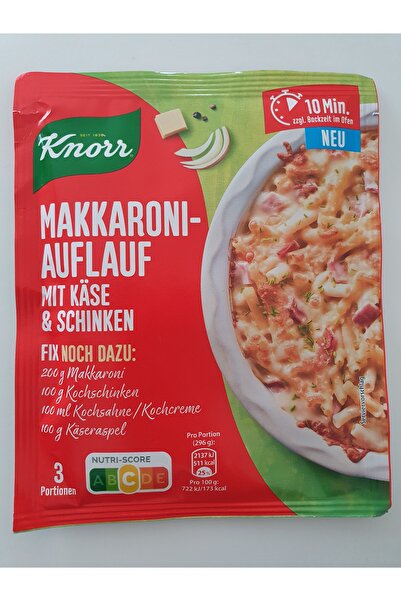 Maggi KNORR MAKKARONİ-AUFLAUF MİT KÄSE SCHİNKEN