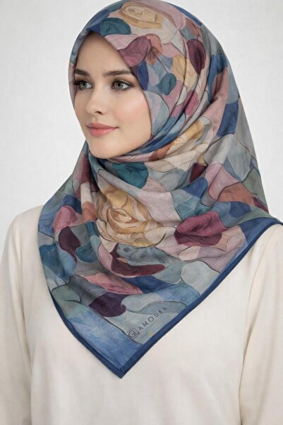 Glamouria Βισκόζη Οργανικό Φουλάρι - 6267-07