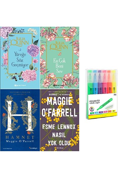 Epsilon Yayınevi Bridgerton 1-2 + Hamnet + Esme Lennox Nasıl Yok Oldu / 4 Kit...