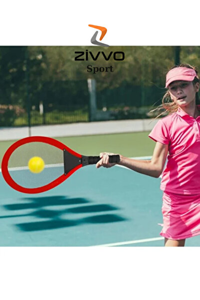 Zivvo Çocuk Tenis Raketi Seti ve Badminton Raketi Başlangıç Seviyesi I 2 Rake...
