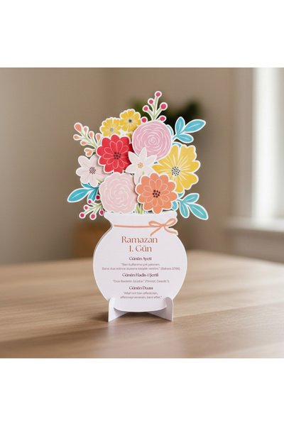 Pera Wedding Çiçek Temalı 30 Günlük Ramazan Takvimi