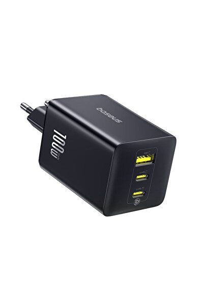 Baseus EnerFill FE11 Fast Charger 2C+U 100W EU Cosmic Black