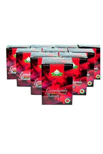 Themra Ginsengli Bitkisel Karışımlı Mesir Epimedyümlü1 Kuvvet Macun 10 AD X 2...