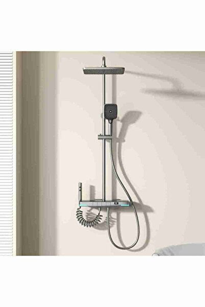 INEO SMART HOME Multifunctional rain shower set with digital display and ther...