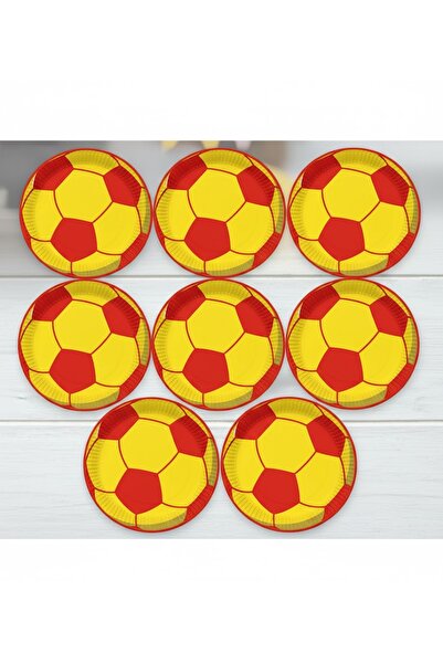 ZENVİVA أطباق تارافتر صفراء وحمراء 8 قطع (الطبق فقط)