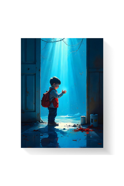 Printees Painting - Magic of light - Canvas on frame