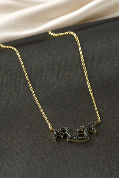 OSENSE Bird Stone Steel Necklace