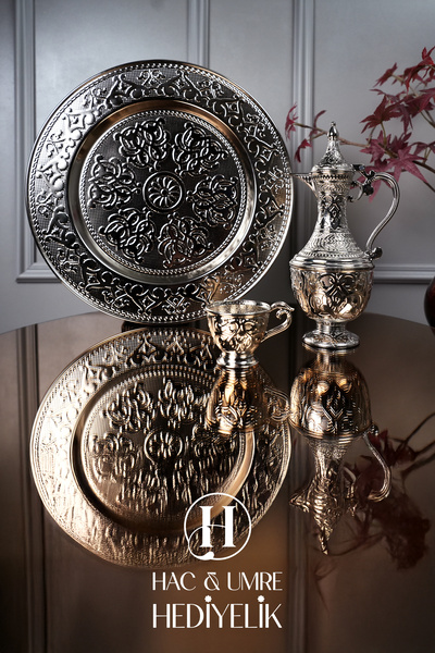 Hac Umre Hediyelik Zemzem Takımı | Zemzem Sunum Seti | Şerbet İkram Seti | 8 ...