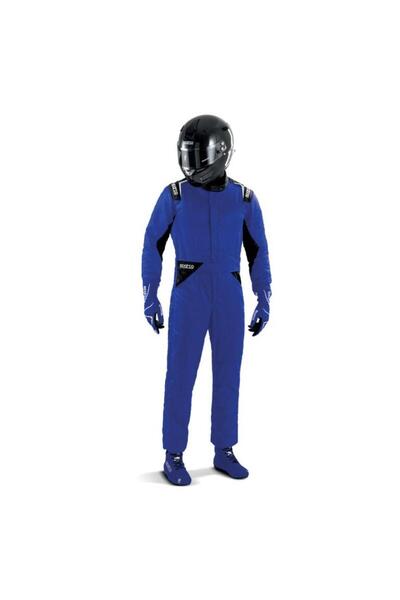 Sparco SPRİNT Fia Onaylı Yarış Tulumu 66 Beden Mavi (3XL)