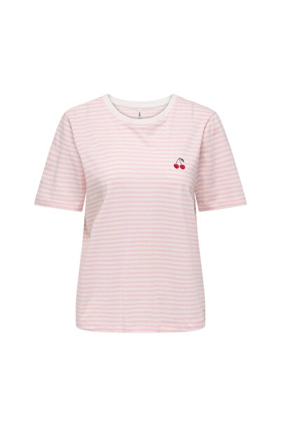 ONLY Srećna ženska majica (15370117-CDC)