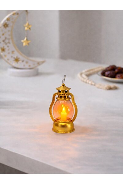 Parti Adresi Ramazan Dekoratif Mini Kandil – Asılabilir Gaz Lambası Figürlü P...
