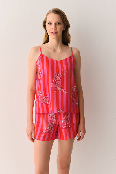 SUWEN Leo Atlet Şort Pijama Takımı