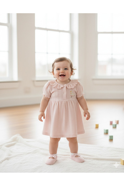 Kidaxi Jakarli Ruffled Collar Dress