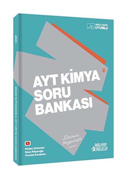 Parlayan Projeler 2026 YKS AYT Kimya Soru Bankası Sinan İhtiyaroğlu Tamamı Vi...