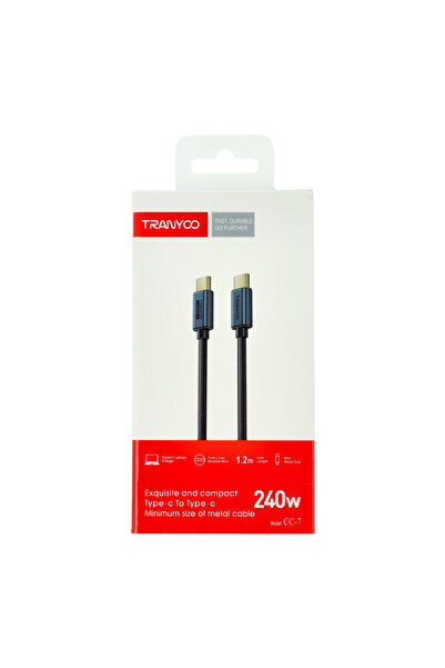 TRANYOO Cablu date Type-C - Type-C 240W Fast Charge CC-7