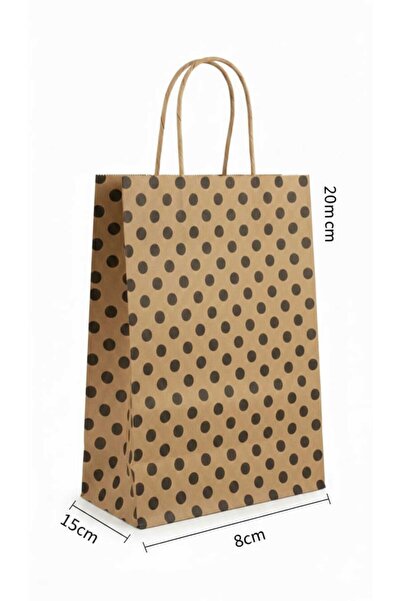 HDF PAZARLAMA CRNE TOČKICE Sa deznom ZVONČIĆ ZA POLICU Torba KOMADA 15*8*24 K...