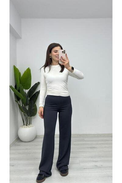 TUNAM BUTİK 1101 Modal Hiking Pants Smoked