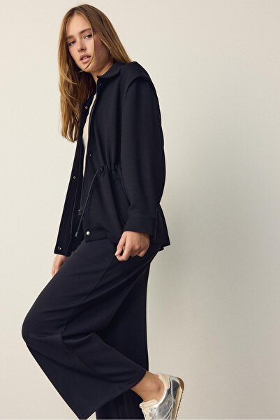 Stradivarius Yumuşak dokulu culotte pantolon