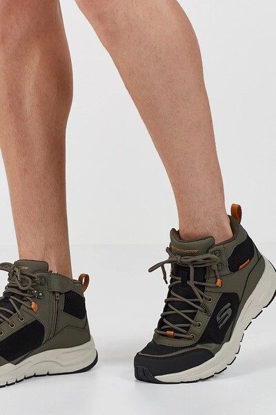 SKECHERS Escape Plan 2.0-Woodrock Water Repellent Mens Outdoor Shoes Hafızalı...