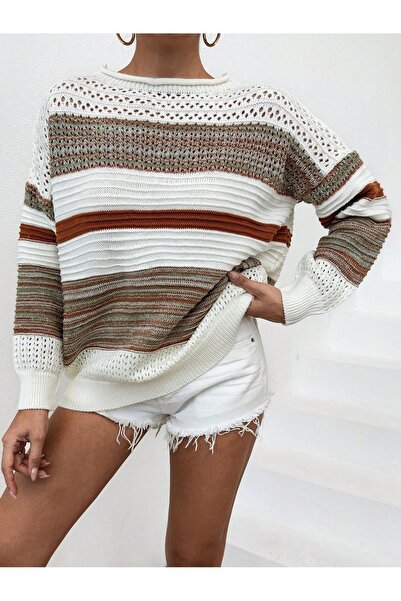 TOFİX textile Pulover din tricotaj cu guler tip hot dog