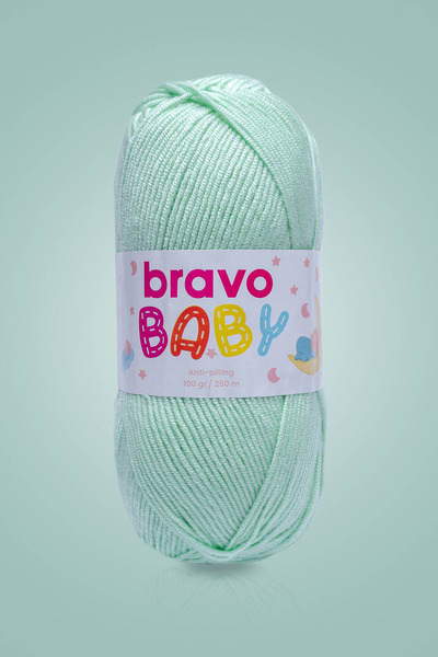 Bravo Baby 310 Cyan Anti Piiling 100 Gr 250 Mt