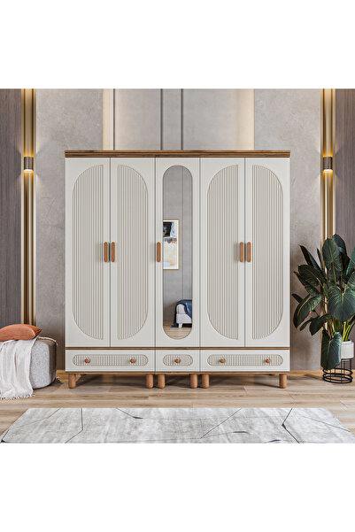 Velmo‏‎ Velmo Barrel 5 Kapaklı Gardırop