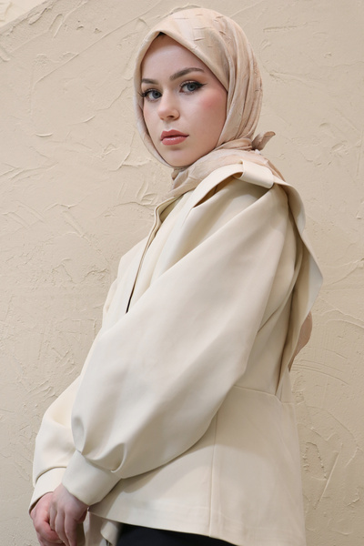 efdal şal eşarp Marble Pattern Crush Scarf