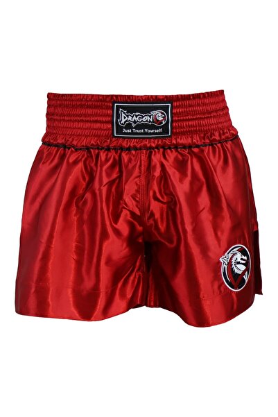 Dragondo Mt3033 Muaythai Shorts Red Kick Boxing Shorts