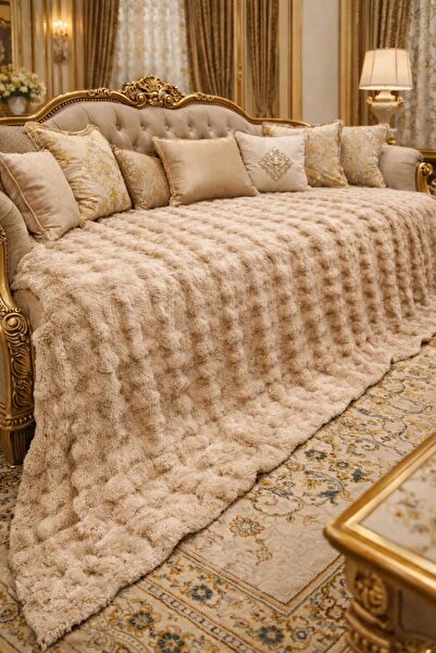 YÜNTEKS New Generation Bubble Sofa Cover, Sofa Shawl, 175*215, Wraps