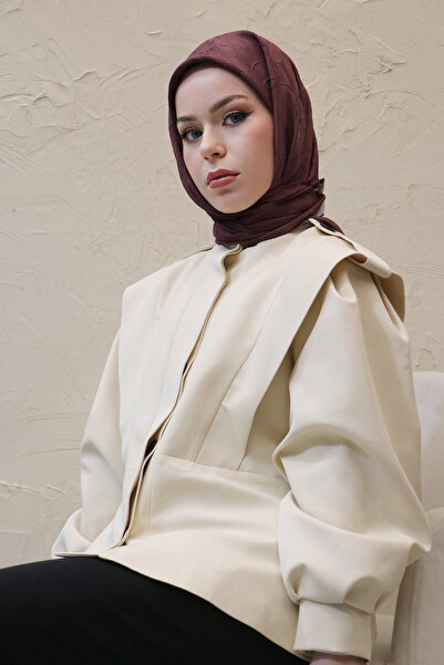 efdal şal eşarp Marble Pattern Crush Scarf