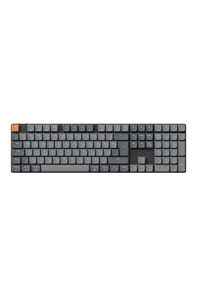 Keychron K5 Max %100 RGB Türkçe Red Switch Kablosuz Karbon Siyah Mekanik Klav...